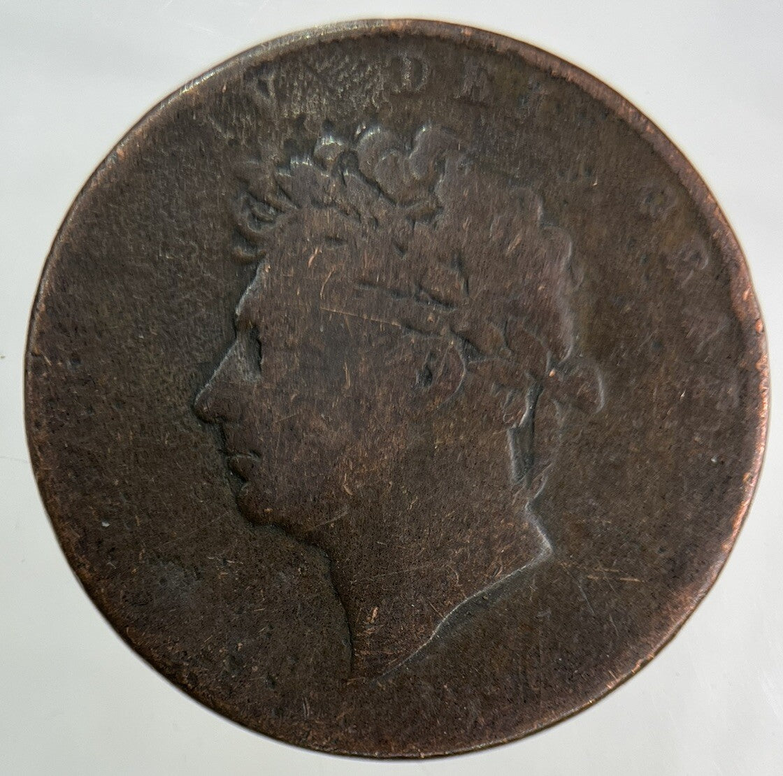 1826 George IV Half - Penny Coin | Collectable Grade