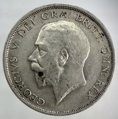1915 George V Half - Crown Silver Coin | Very High Grade