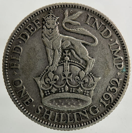 1932 George V Shilling Silver Coin | Collectable Grade