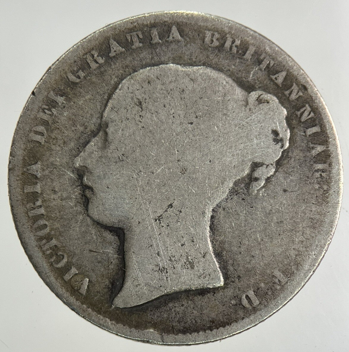 1859 Victoria One Shilling Silver Coin | Collectable Grade