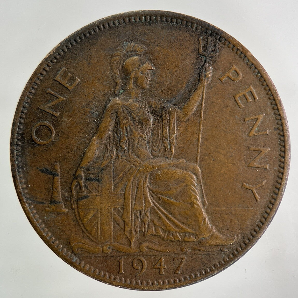1947 George VI One Penny Coin | Fine Collectable Grade