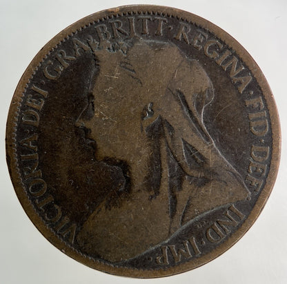 1899 Victoria One Penny Coin | Collectable Grade