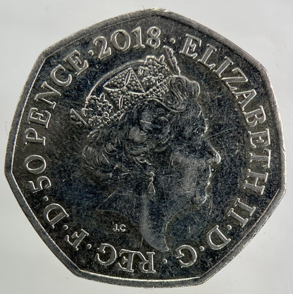 2018 Representation Of The People Act 50p Fifty - Pence Coin | Collectable Grade