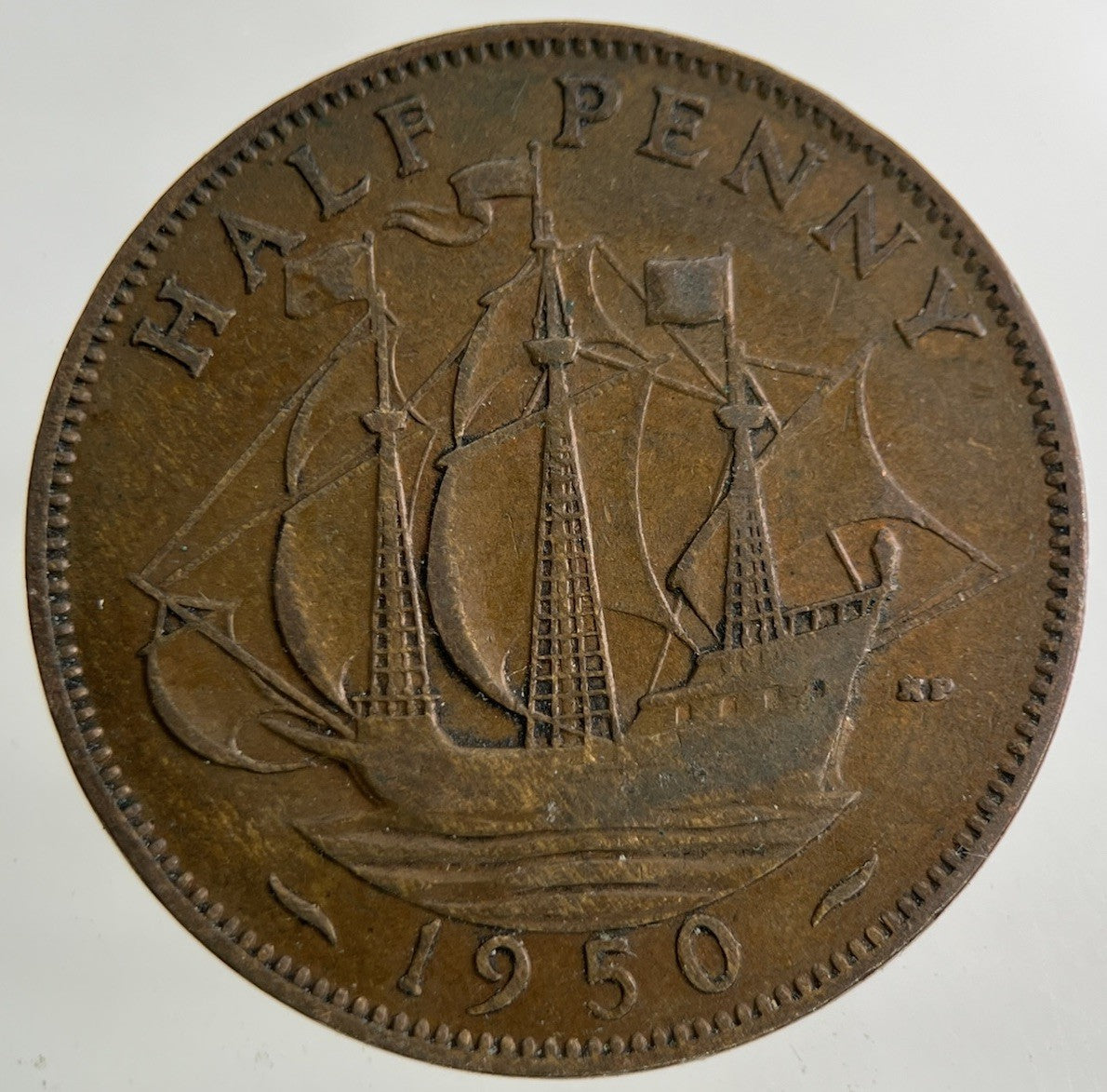 1950 George VI Half - Penny Coin | Collectable Grade