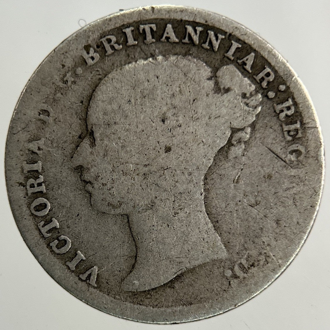 1874 Victoria Threepence Silver Coin | Collectable Grade