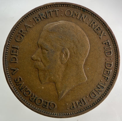 1936 George V One Penny Coin | Fine Collectable Grade