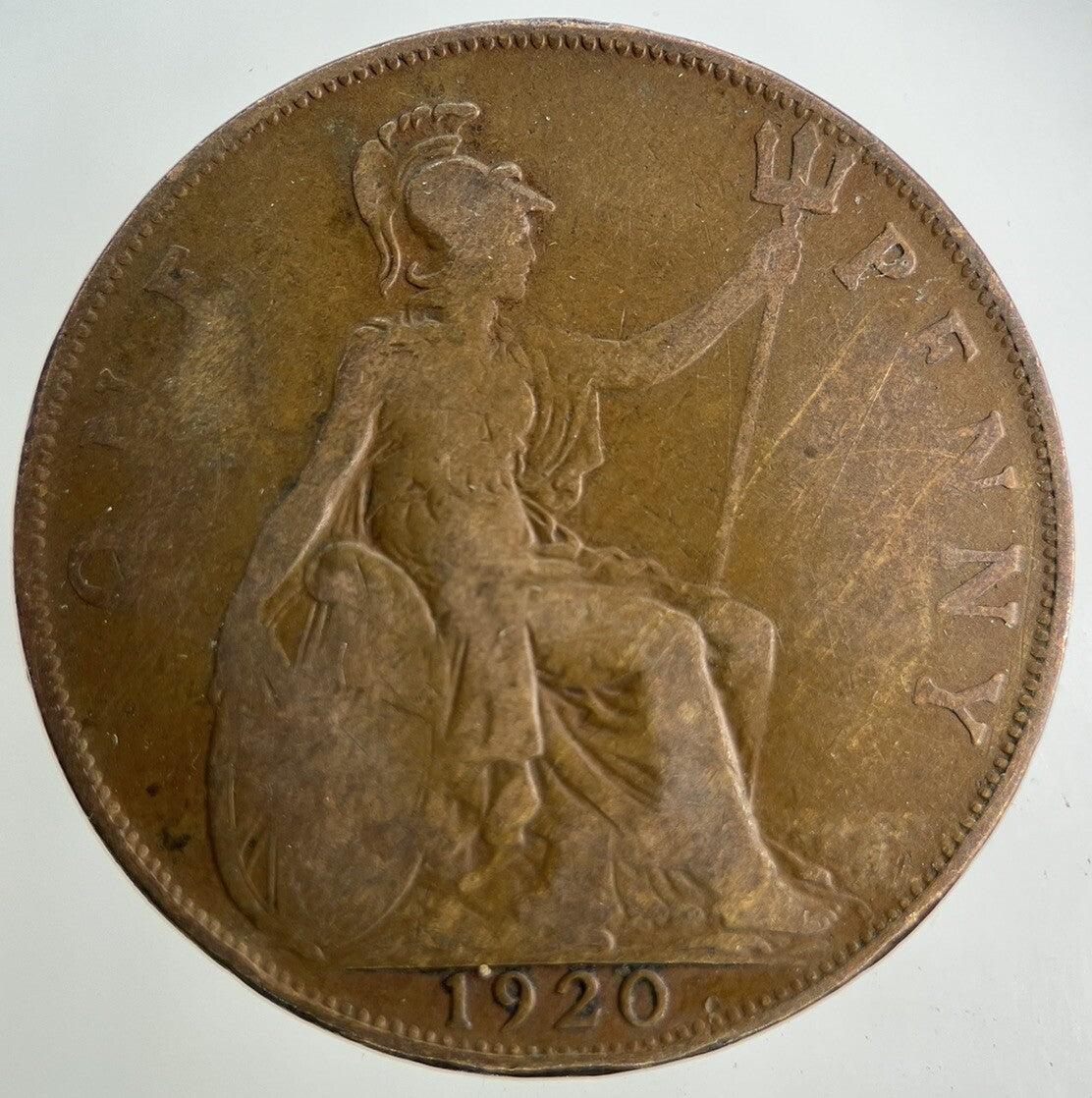 1920 George V One Penny Coin | Collectable Grade
