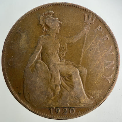 1920 George V One Penny Coin | Collectable Grade