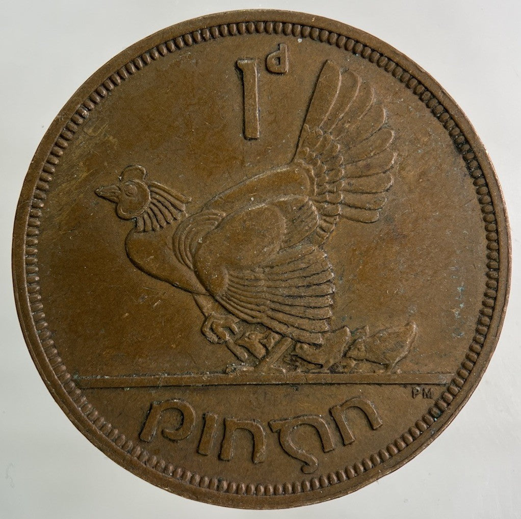 1946 Irish One Penny Coin | Very High Grade