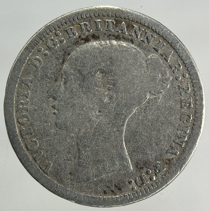 1878 Victoria Threepence Silver Coin | Collectable Grade