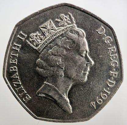 1994 D - Day 50p 50 Pence British Coin | Fine Collectable Grade | a3845