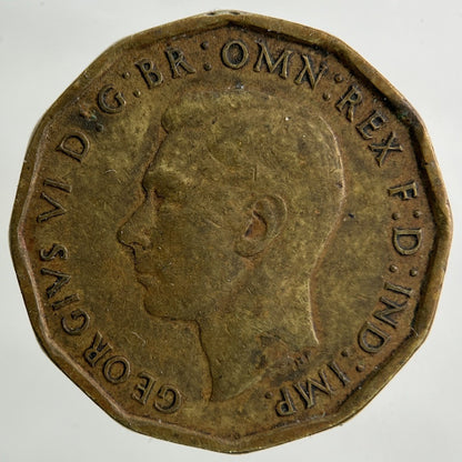 1943 George VI Threepence Coin | Collectable Grade