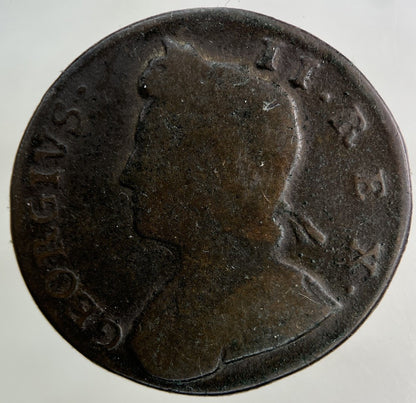 1737 George II 2nd Half - Penny Coin | Collectable Grade
