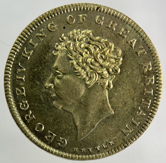 1830 Death Of George IV Commemorative Token Medal Coin | Very High Grade