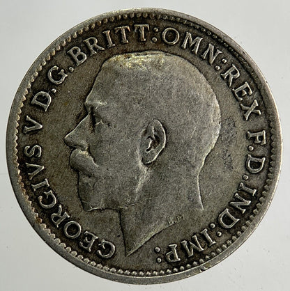 1921 George V Threepence Silver Coin | Fine Collectable Grade