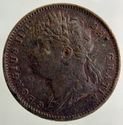 1822 George IV Farthing Coin | Fine Collectable Grade