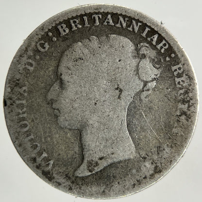 1887 Victoria Threepence Silver Coin | Fair Grade