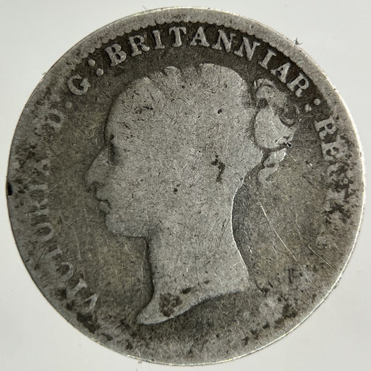 1887 Victoria Threepence Silver Coin | Fair Grade