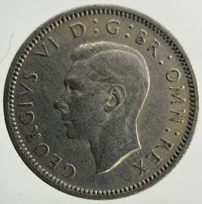 1947 George VI Sixpence Coin | Fine Collectable Grade