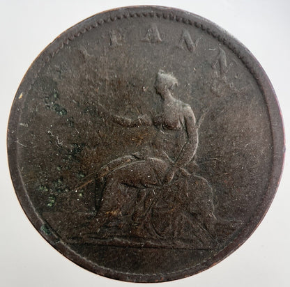 1807 George 3rd III Half - Penny British Coin | Collectable Grade | a7525