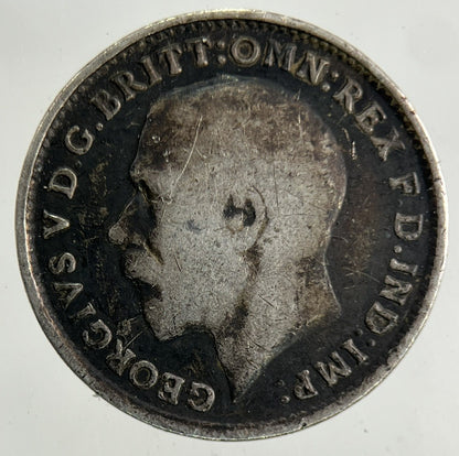 1918 George V Threepence Silver Coin | Fine Collectable Grade