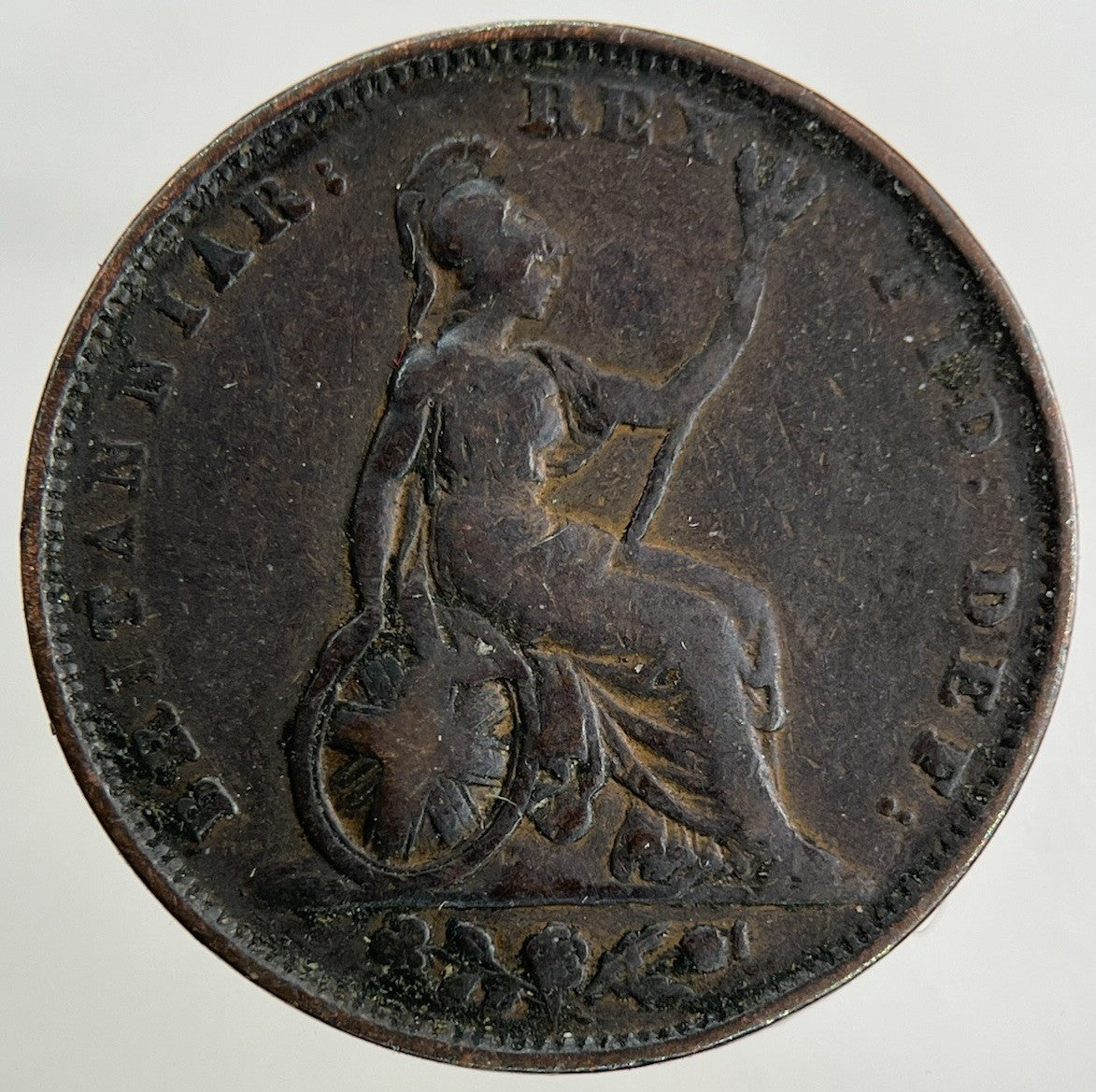 1826 George IV Farthing Coin | Fine Collectable Grade