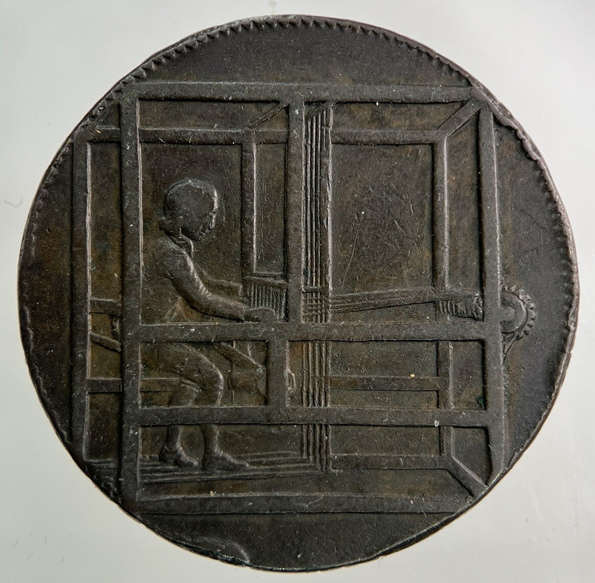 1792 Rochdale Half - Penny Token Coin | Fine Collectable Grade