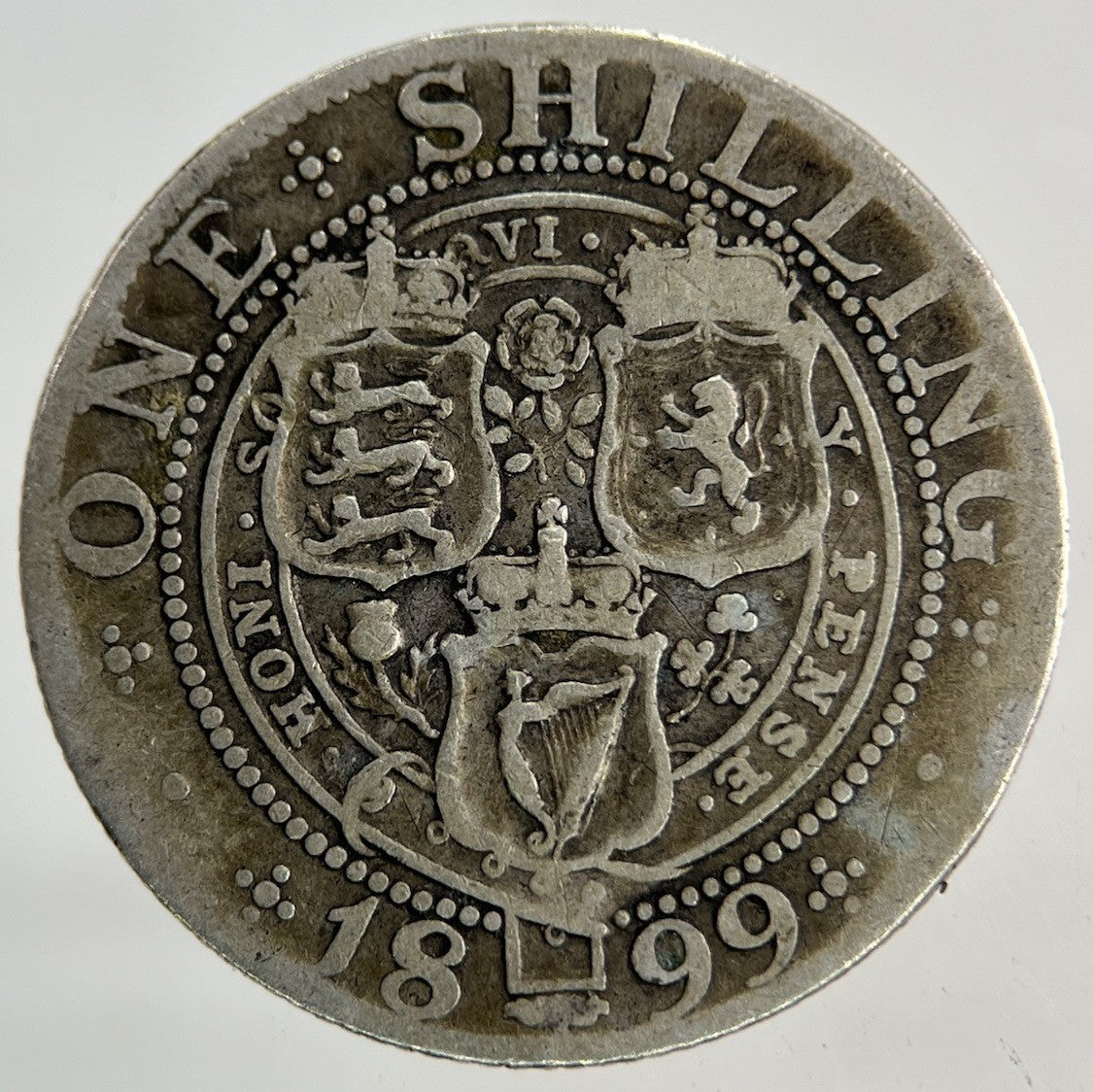 1899 Victoria Shilling Silver Coin | Collectable Grade