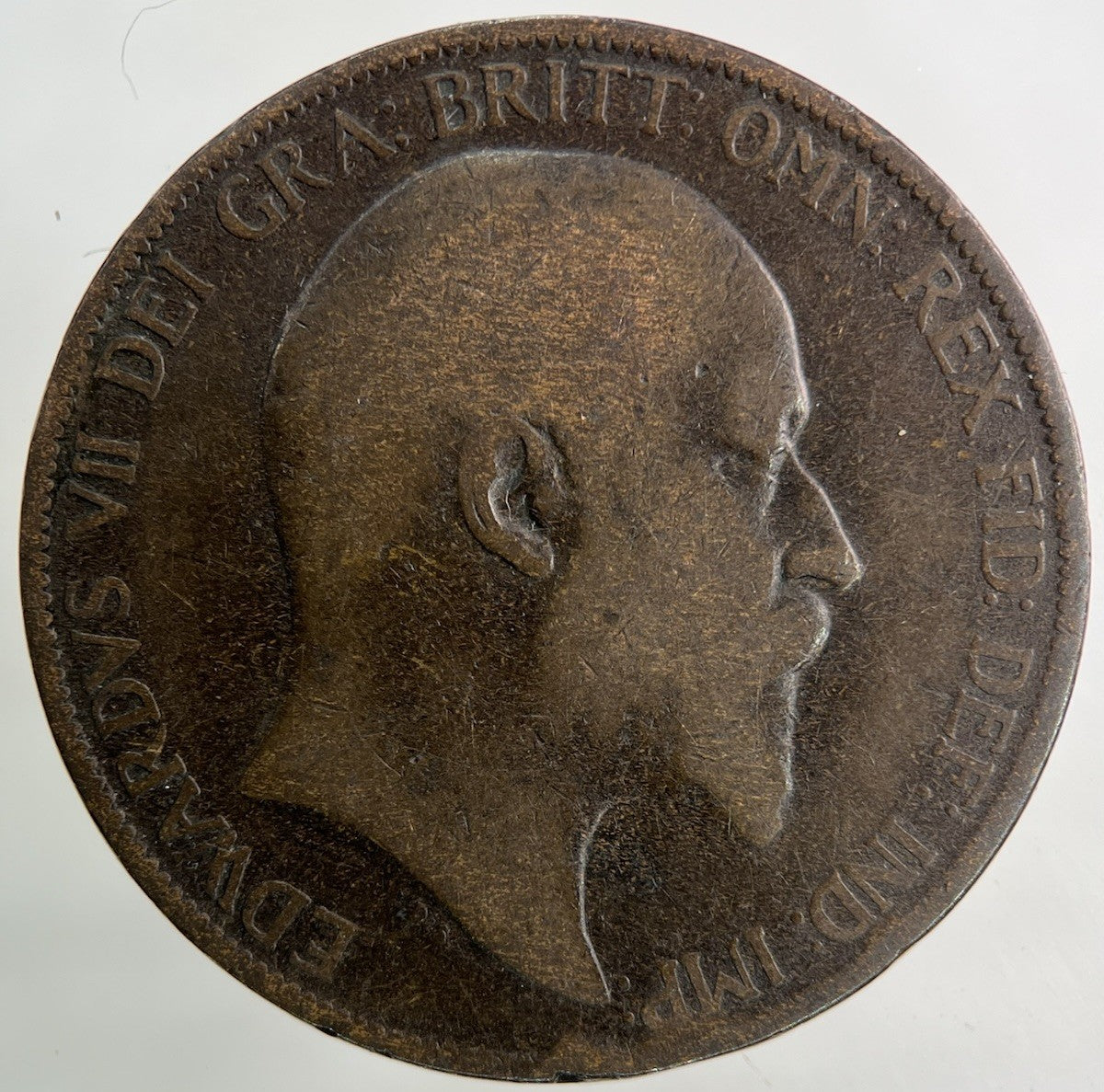 1902 Edward VII One Penny Coin | Collectable Grade