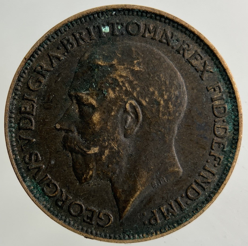 1923 George V Farthing Coin | Collectable Grade