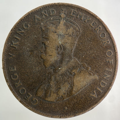 1923 Mauritius 5 Cents Coin | Collectable Grade
