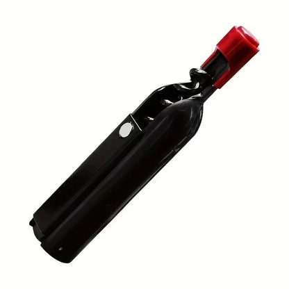 Foldable Magnetic Wine Bottle Theme Wine Drinks Bottle Opener Gift UK