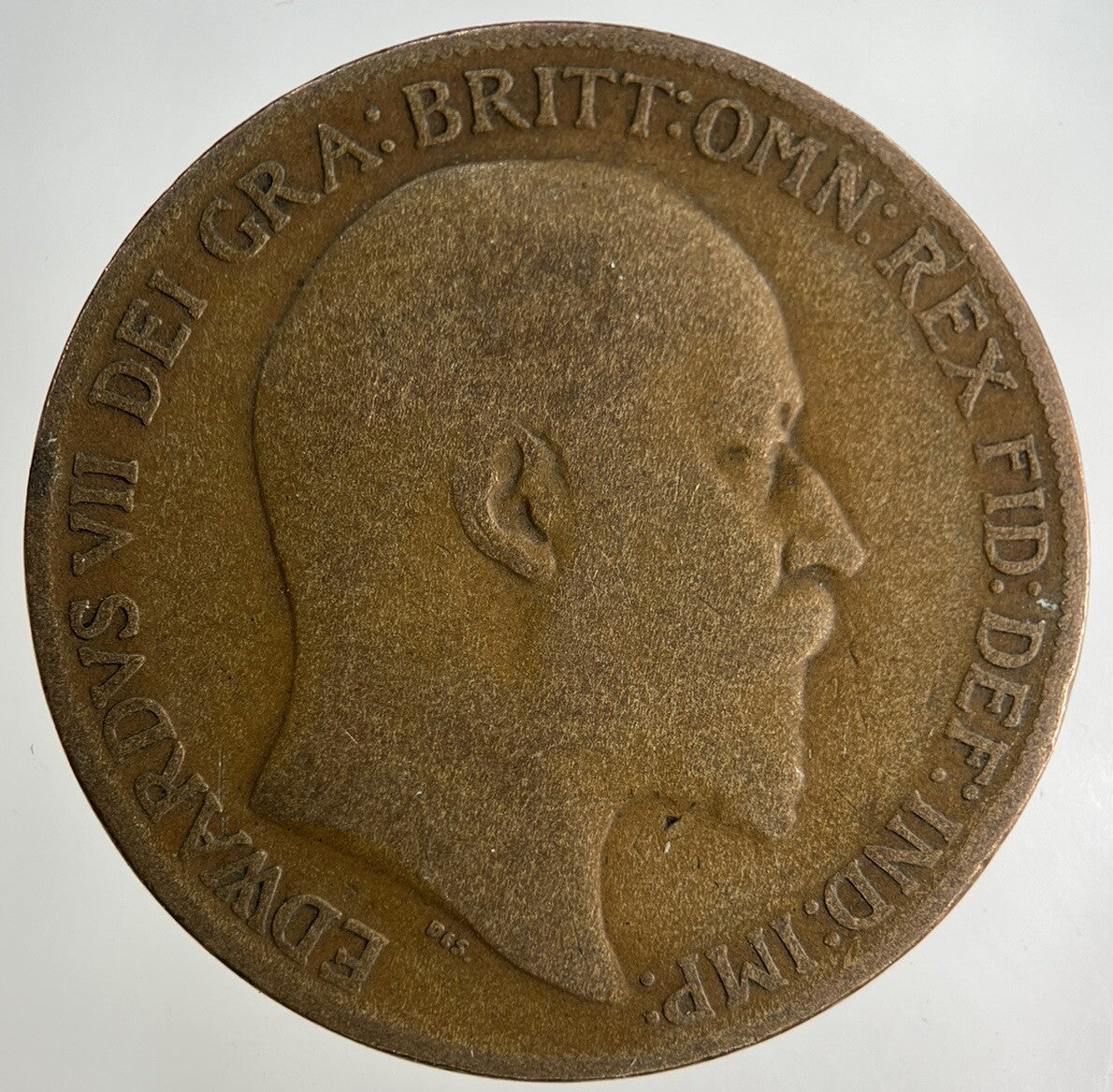 1908 Edward VII One Penny Coin | Collectable Grade