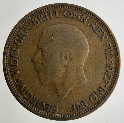 1930 George V Half - Penny Coin | Collectable Grade