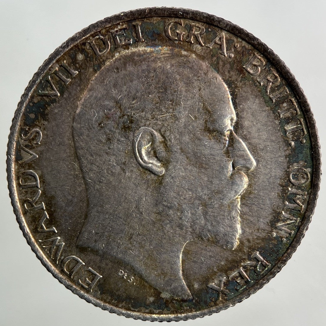 1902 Edward VII Shilling Silver Coin | Very High Grade