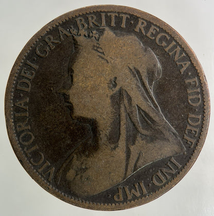 1899 Victoria One Penny Coin | Collectable Grade