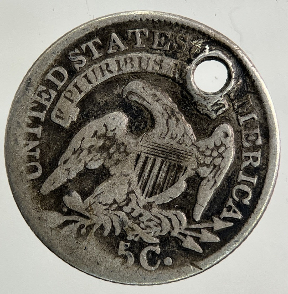 1823 US USA Half Dime Silver Coin | Collectable Grade