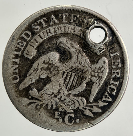 1823 US USA Half Dime Silver Coin | Collectable Grade