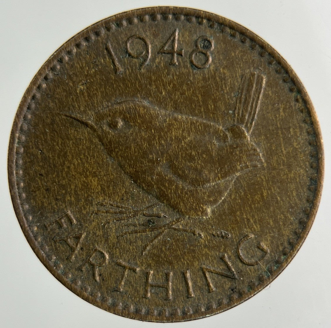 1948 George VI Wren Farthing Coin | Collectable Grade