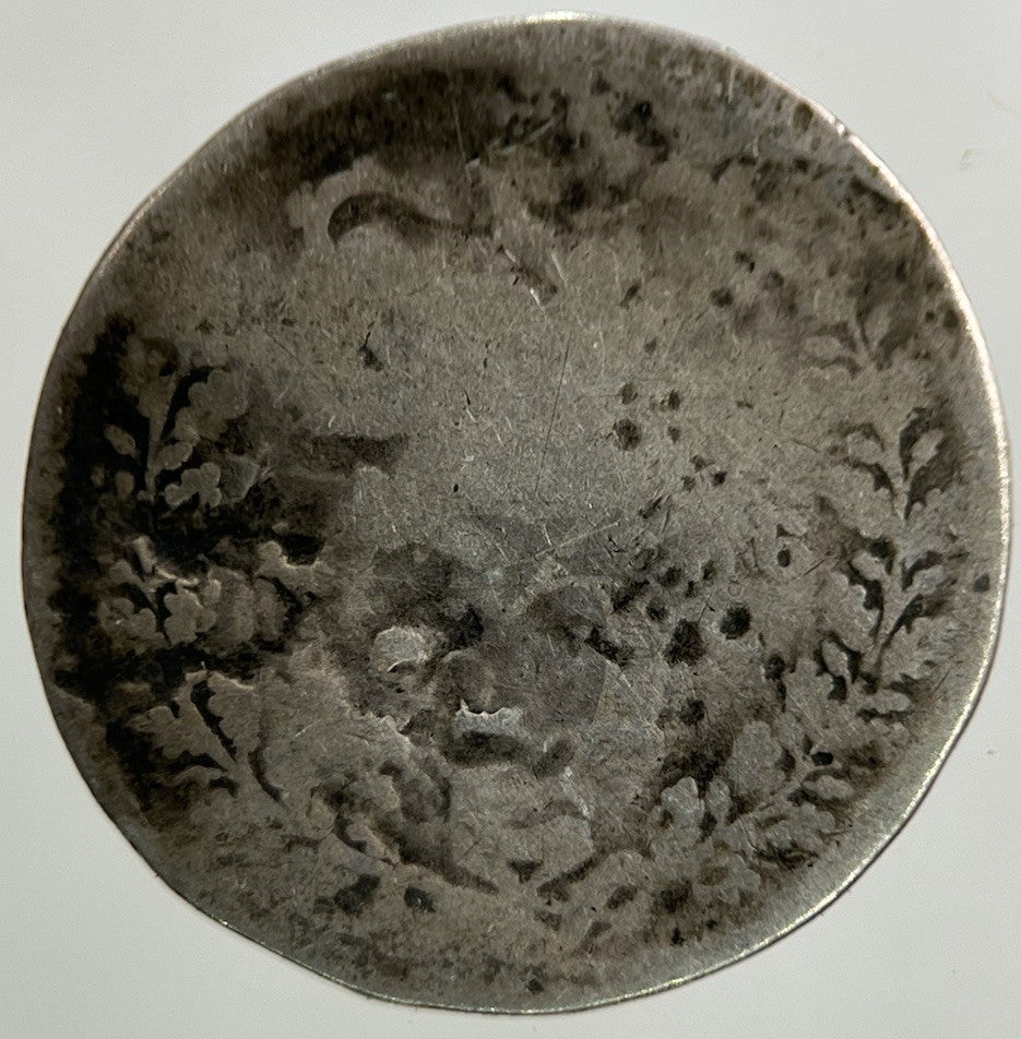 British Victoria Threepence Silver Coin | Worn Grade