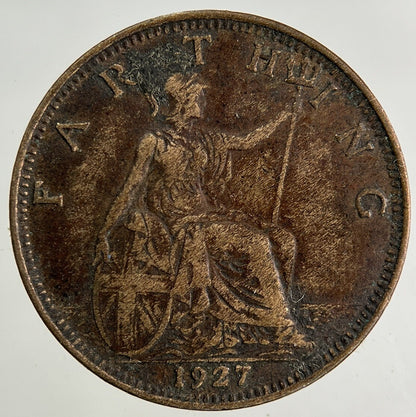 1927 George V Farthing Coin | Collectable Grade
