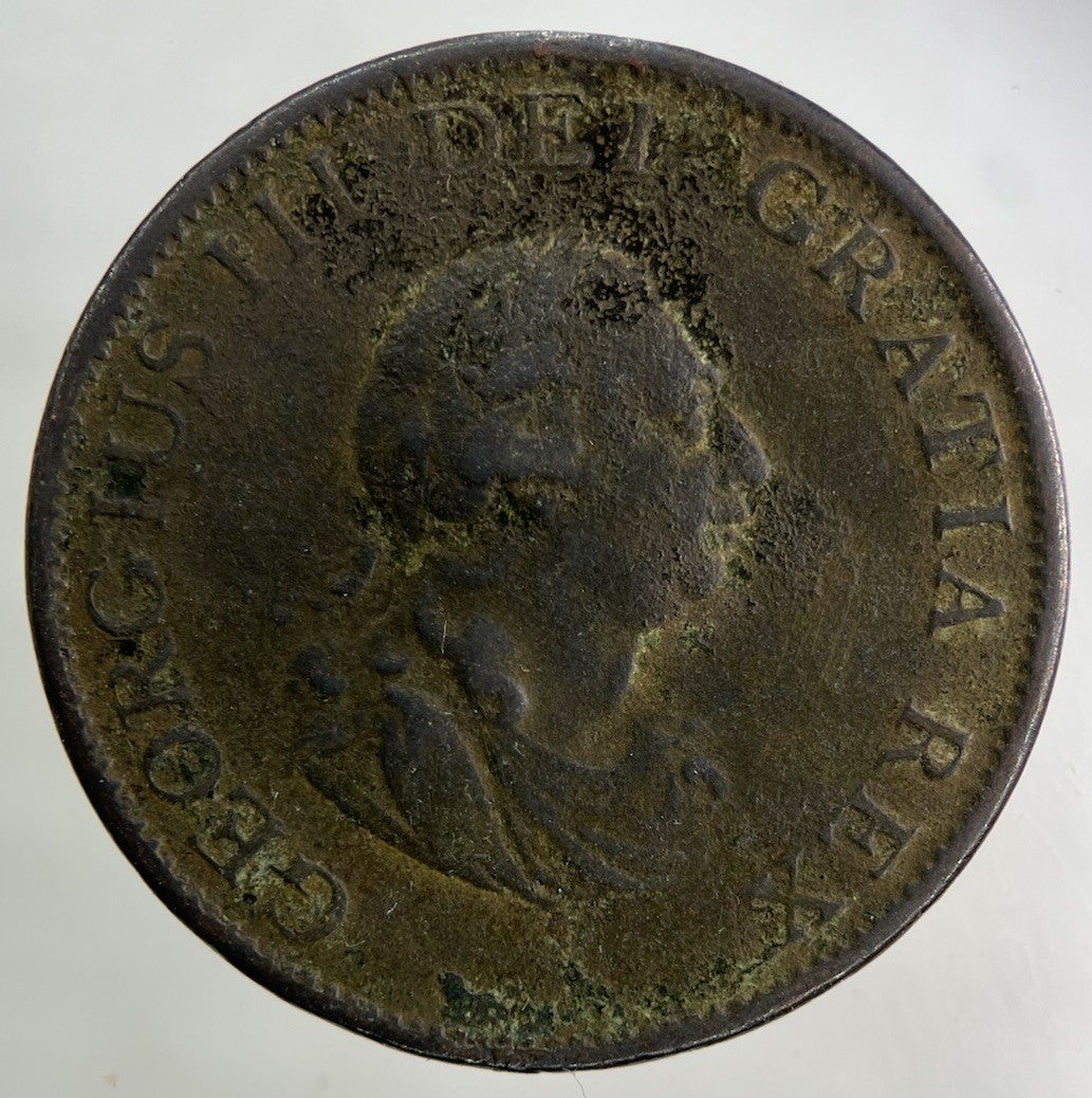 1799 George III 3rd Half - Penny Coin | Collectable Grade