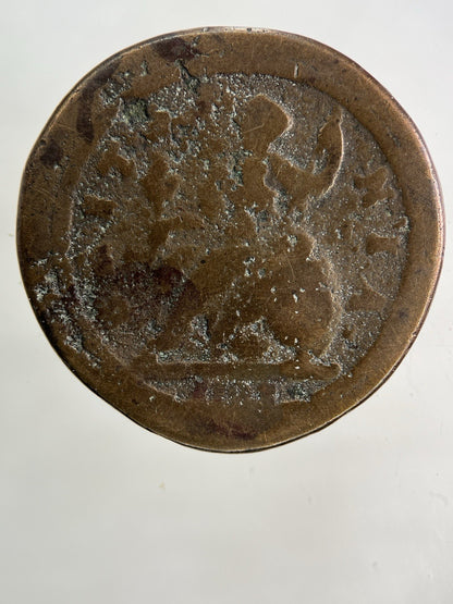 1723 George I 1st Half - Penny Coin | Fair Grade
