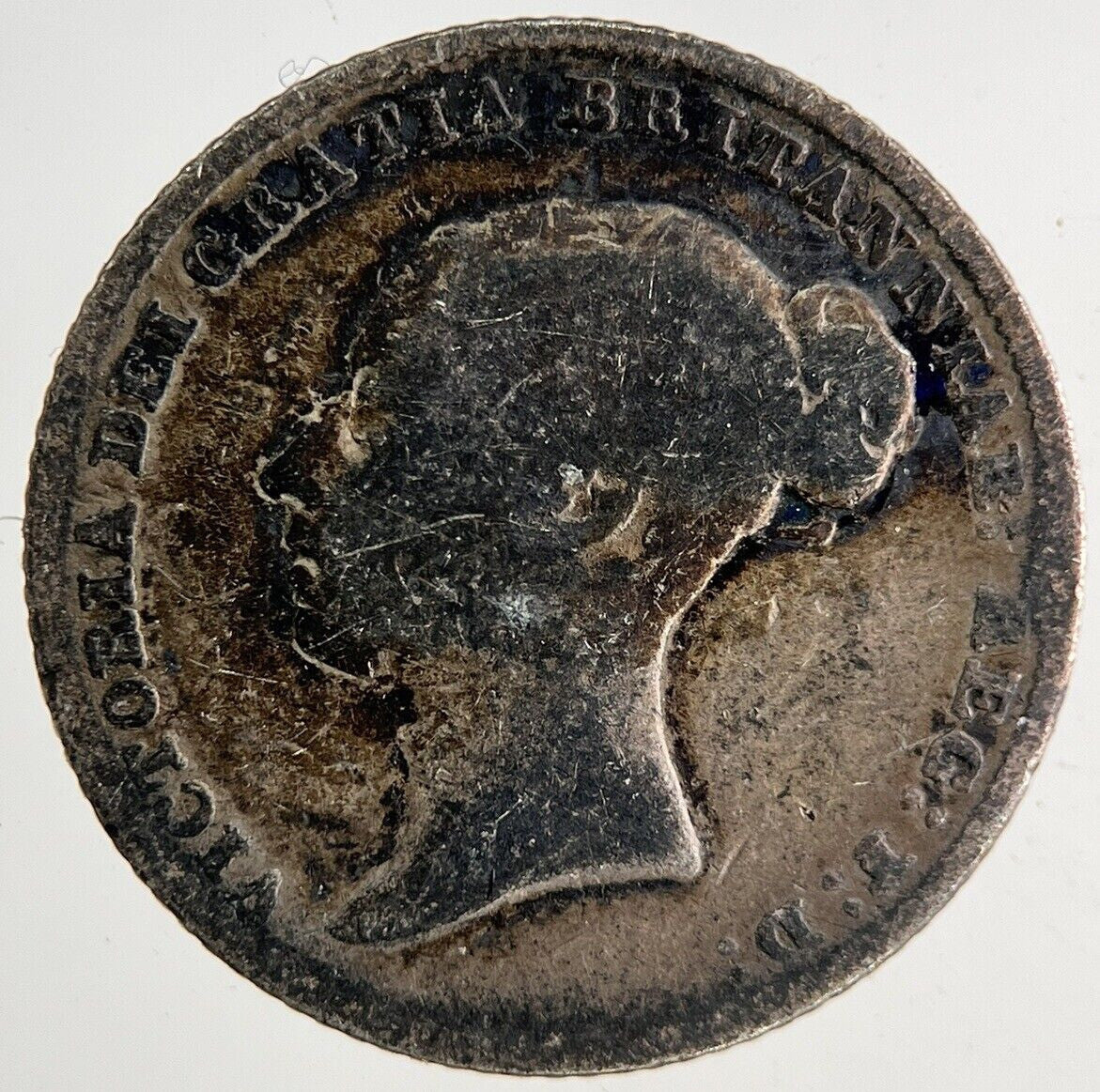 1846 Victoria Sixpence Silver Coin | Collectable Grade