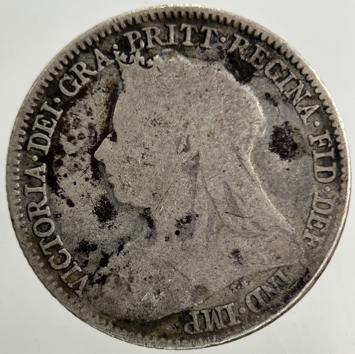 1897 Victoria Sixpence Silver Coin | Collectable Grade