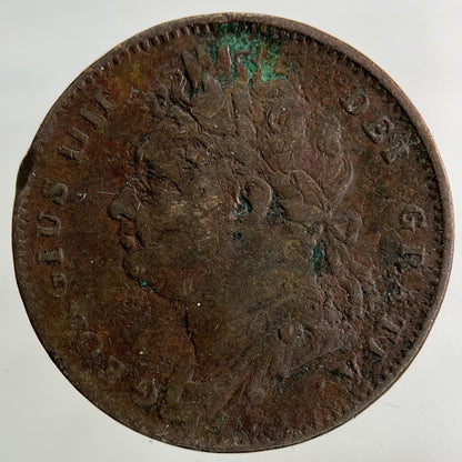 1822 George IV Farthing Coin | Collectable Grade