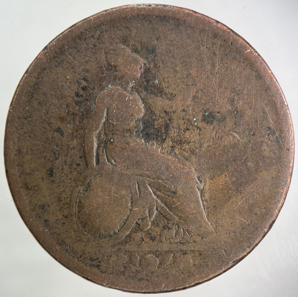 1826 George IV One Penny Coin | Fair Grade