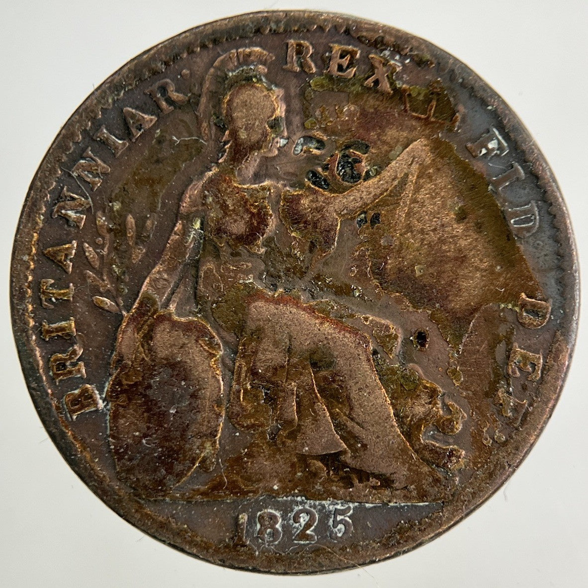 1825 George IV Farthing Coin | Collectable Grade