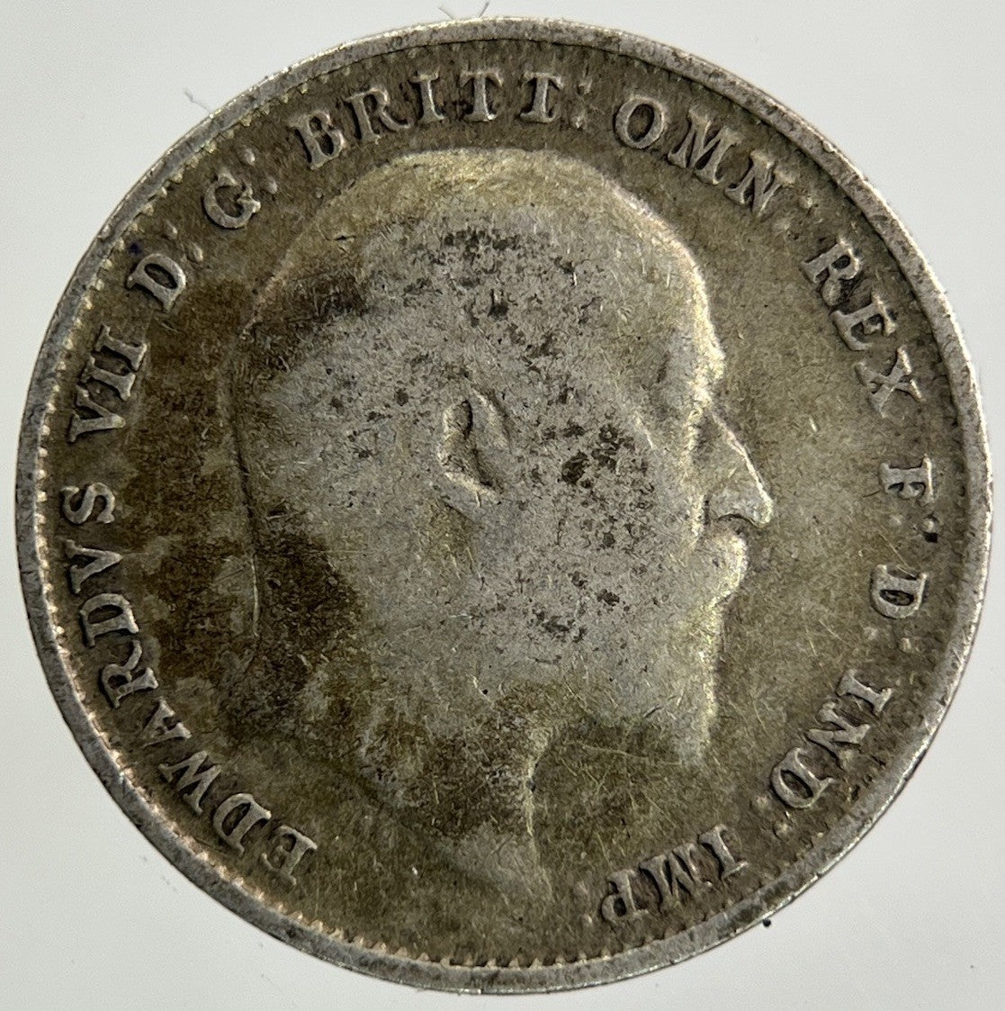1910 Edward VII Threepence Silver Coin | Fine Collectable Grade