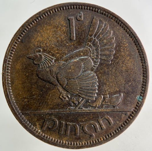 1943 Irish One Penny Coin | Very High Grade